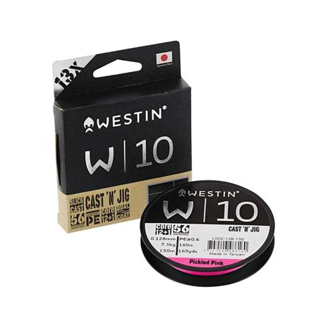 Westin W10 Cast Â´NÂ´ Jig Pickled Pink 110 m kuitusiima 0,10mm