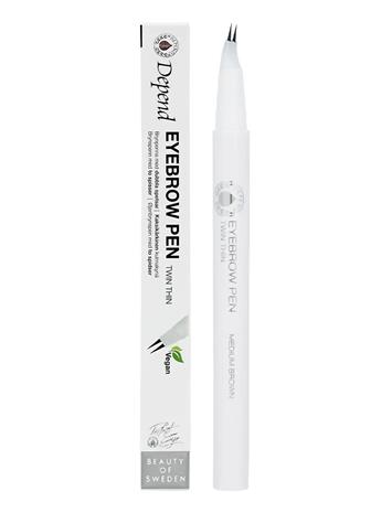 Depend Perfect Eye Eyebrowpen. twin thin Medium Brown