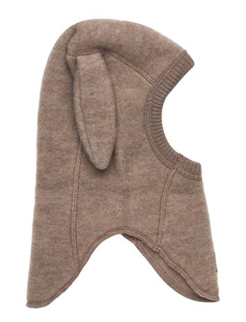 mikk-line Wool Fullface W Bunny Ears Accessories Headwear Balaclava Pink Mikk-line