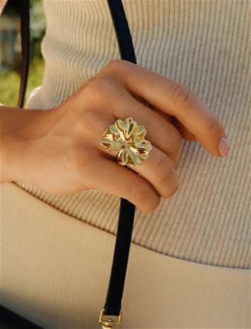 Edblad Gerana Ring Gold - Gold - XL