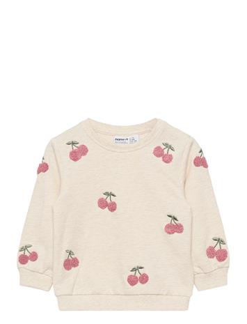 name it Nbffairy Ls Light Sweat Unb - Pink - 86