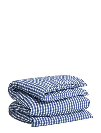 GANT Check Seersucker Single Duvet - Blue - 150X210
