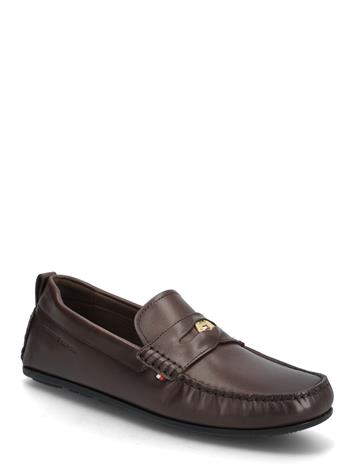 Tommy Hilfiger Hilfiger Coin Lth Driver - Black - 46