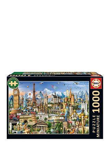 Educa Miniature 1000 Symbols Of Europe