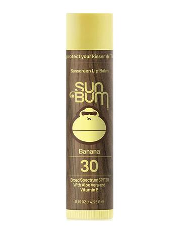 Sun Bum Sunscreen Lip Balm, Banana,SPF 30