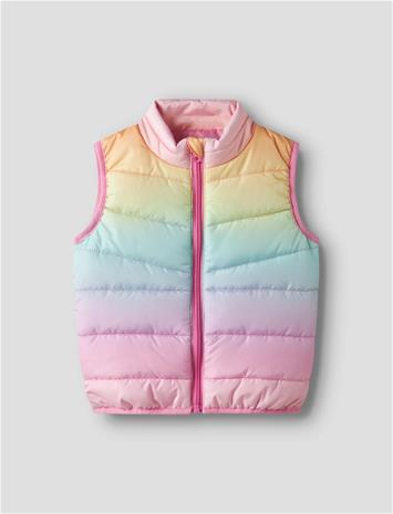 name it Nmfmylane Vest Aop3 - Pink - 116