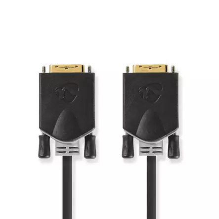 Nedis - DVI cable - DVI-D to DVI-D - 3 m