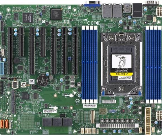 Supermicro H12SSL-i Emolevy - AMD SP3 socket - DDR4 RAM - ATX