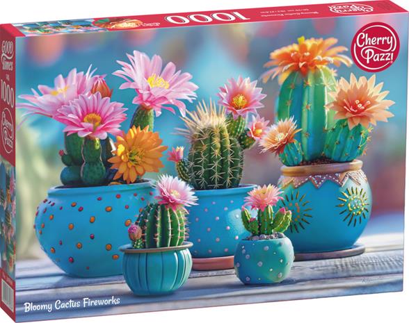 CHERRYPAZZI BLOOMY CACTUS 1000P – kuva 2/2