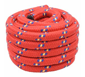vidaXL Venelanka 5 m 5 Punainen PP