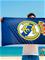 Real Madrid Rantapyyhe, Sininen – kuva 1