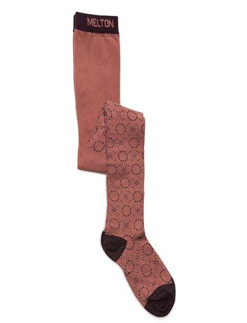 Melton Mary Tights - Pink - 68/74