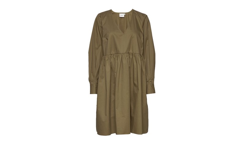Gestuz Stellagz Solid Dress Ms20 - Green - 34
