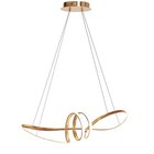 Riippuva Led-valaisin Toollight kulta 69 cm
