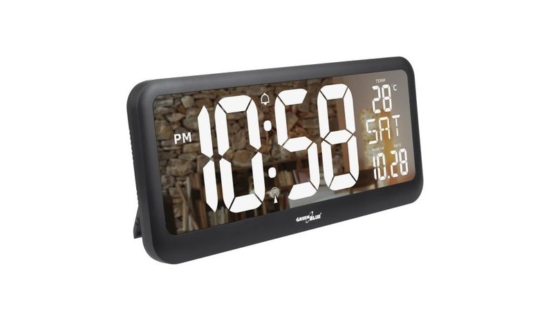 Clock with temperature sensor GreenBlue GB214