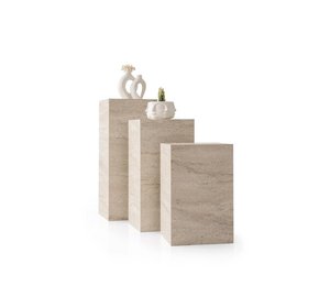 Hanah Home kukkajalustojen setti 85/70/55 cm