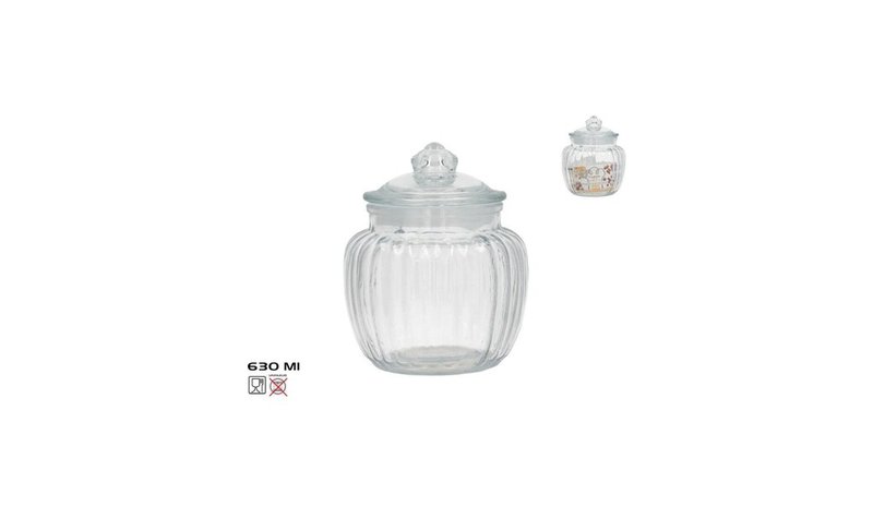 Kitchen Go lasinen astia, 630 ml