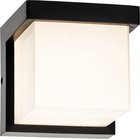 Led ulkoseinävalaisin Adviti Protea 9w, 750lm, Ip65, musta