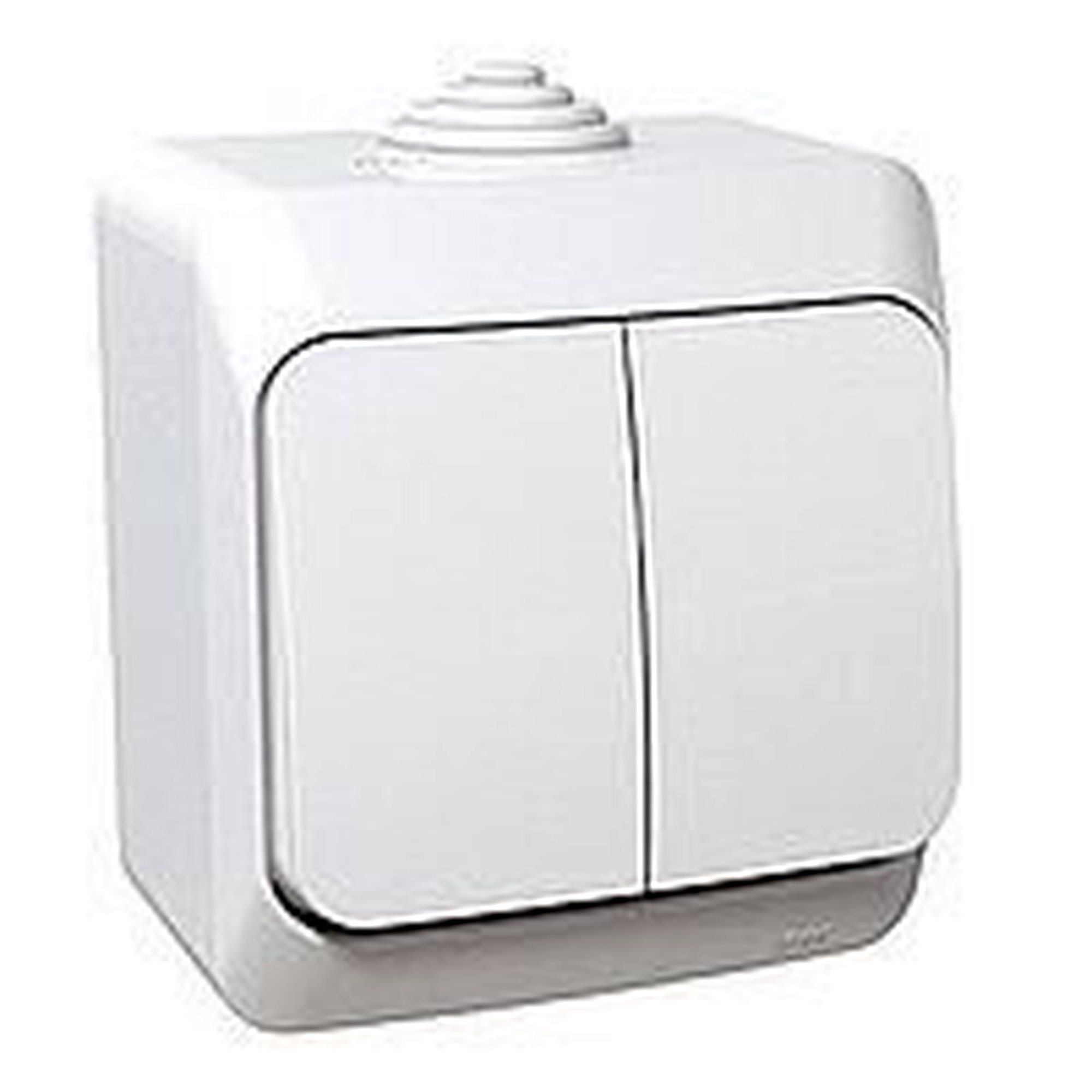 Schneider Electric Cedar Plus Switch, Ip44, valkoinen, Wde000550