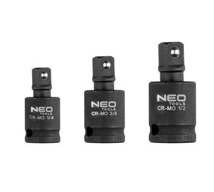 Neo Shock kääntyvät nivelet 3 kpl. 1/4 3/8 1/2