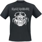 Iron Maiden - Aces High Face V1 - T-paita - Miehet - Musta
