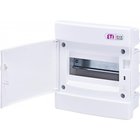 Eti Polam Ecm8po piilotettu modulaarinen paneeli, 8 moduulia, Ip40, valkoinen ovi, ECM8PO 1x8 ileistinis skirstomasis skydas