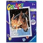 Ravensburger CreArt Paint by Numbers - Friends in the Stable