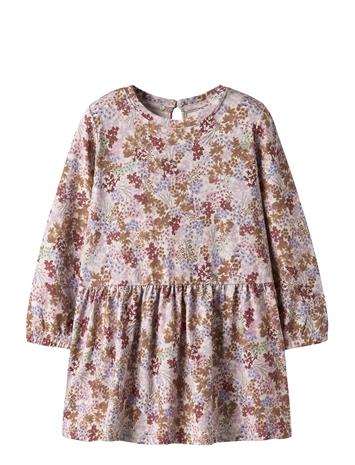 name it Nmfbolora Ls Dress - Beige - 116