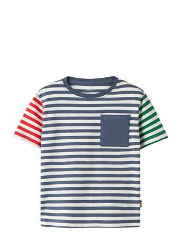 name it Nmmkasto Ss Nreg Top - Multi/patterned - 116