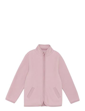 Huttelihut Jacket Cotton Fleece - Pink - 134
