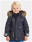 Didriksons Kure Kids Parka 6 - Navy - 80