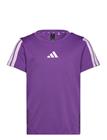 adidas Sportswear Jg Tr-Es 3S Tee - Purple - 152