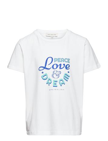 Malina Mini Dream Tee - White - 5-6