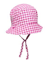 Ma-ia Family Jun Plaid Hat - Pink - 42-44