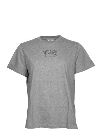 Ganni Essentials Tee - Grey - XL