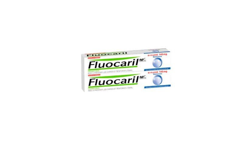 Fluocaril Gum Toothpaste Bifluoride 145mg Pack 2 x 75ml