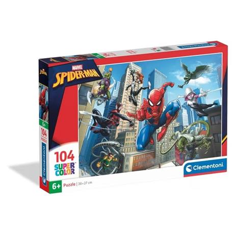 Clementoni Spider-Man Super Colour Puzzle (104)