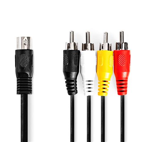 Nedis CAGL20400BK10 audio cable