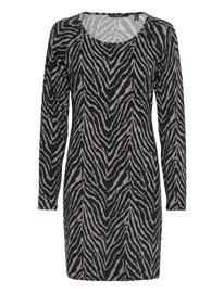 Vero Moda Vmzera Ls Short Dress Jrs Lt - Multi/patterned - S