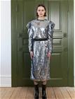Stella Nova Sequins Midi Skirt - Silver - 40