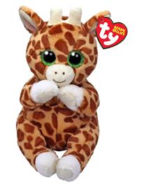 TY Tippi Giraffe - Beanie Bellies - Reg - Multi/patterned - 15.5 CM