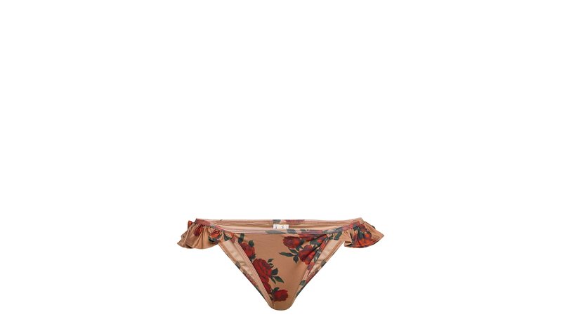 Underprotection Rita Bikini Briefs Warm Beige - Multi/patterned - XL