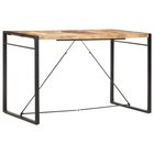 vidaXL Baaripöytä 180x90x110 cm täysi mangopuu
