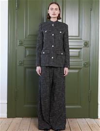 Stella Nova Checked Bouclé Jacket - Black - 38