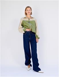 Enkel Studio Eaedane Track Jacket F - Green - XS