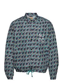 Nudie Jeans Josef Coach Jkt Logo Boy - Blue - L