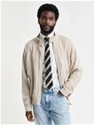 Gant Linen Harrington Jacket - Beige - XL