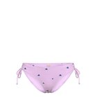 Becksöndergaard Embroidered Bibi Bikini Briefs - Purple - XL
