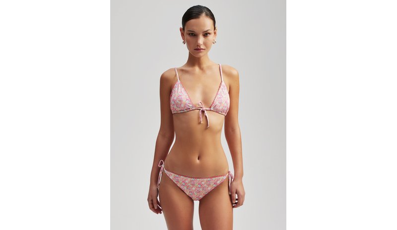 Malina Fleurine Bikini Bottom - Pink - XL