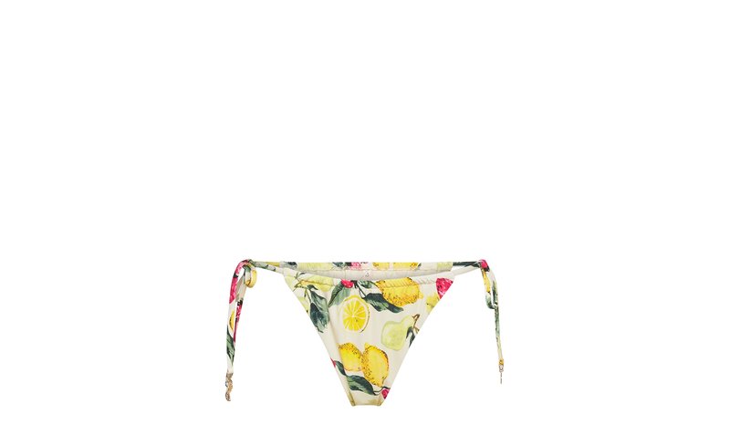 Seafolly Lemoncello Drawstringtie Side Rio Pant - Multi/patterned - 40